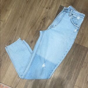 Abercrombie and Fitch Mom high rise Curve Love